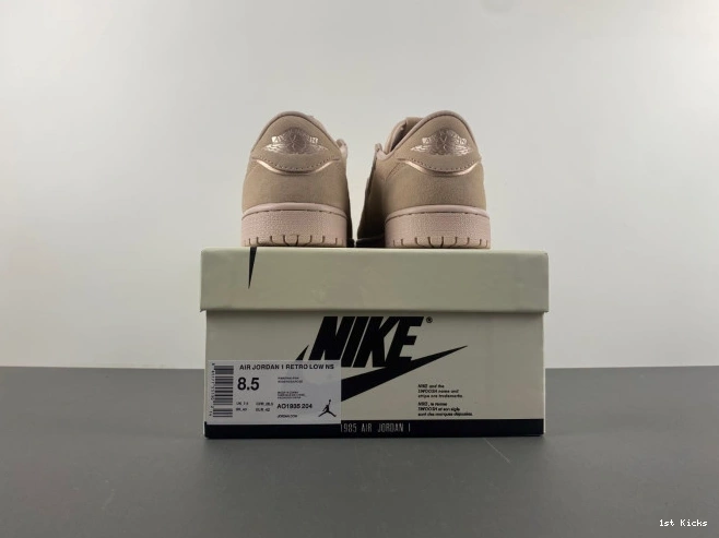 1st Kicks Shoes Low Beige 1 Jordan Particle Retro NS AO1935-204 0702